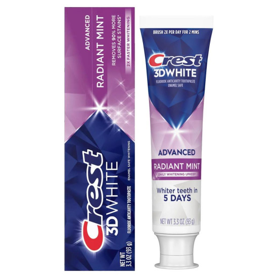 Crest 3D White Advanced Radiant Mint Diş Macunu 93 GR