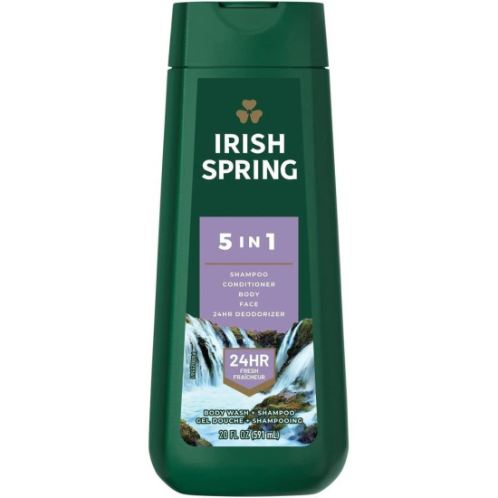 Irish Spring 5in1 Şampuan Tüm Vücut Yıkama 591ml