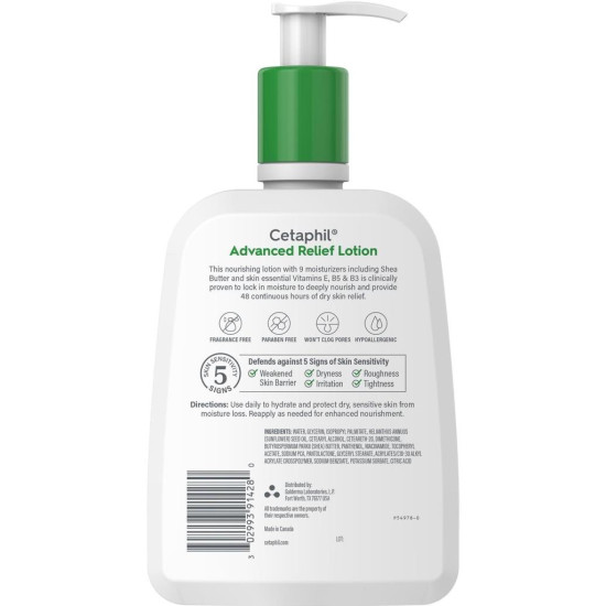Cetaphil Advanced Relief Shea Yağlı Nemlendirici Losyon 473ml