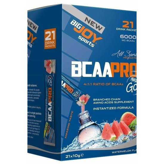Bigjoy Sports Bcaa Pro Go! 21 Drink Packets Karpuz