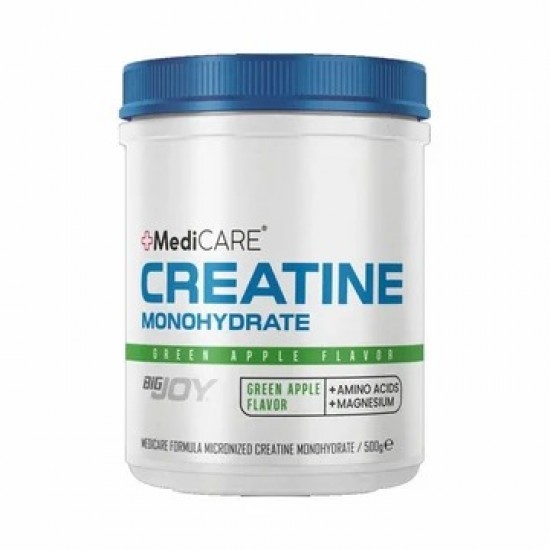 Big Joy Sports Medicare Creatine Monohydrate 500 Gr Yeşil Elma