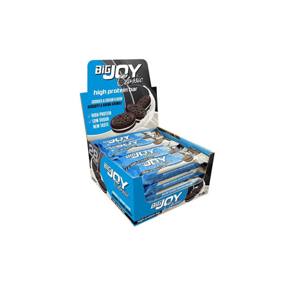 Bigjoy Sports Classic High Protein Bar Cookies & Cream 16 x 45G