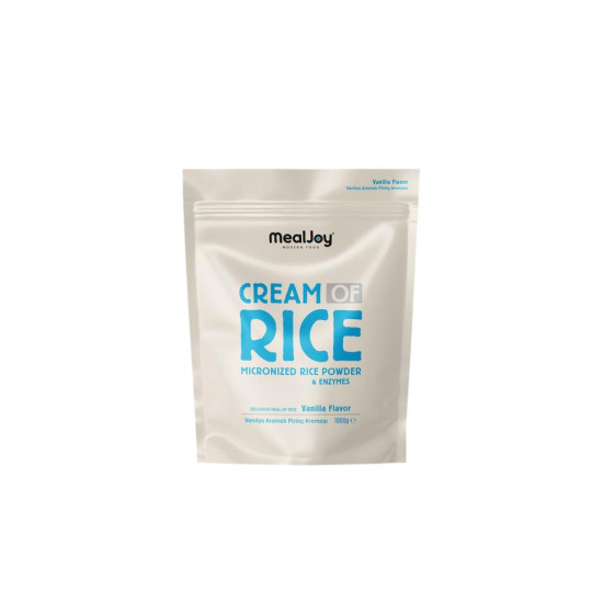 Mealjoy Cream Of Rıce Vanilya 1000g Pirinç Kreması 20 Servis