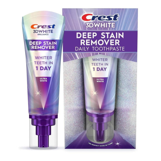 Crest 3d white Brilliance Deep Stain Remover Ultra White Diş Macunu 87GR