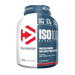Dymatize iso 100 Whey Protein 2200 GR Çilekli