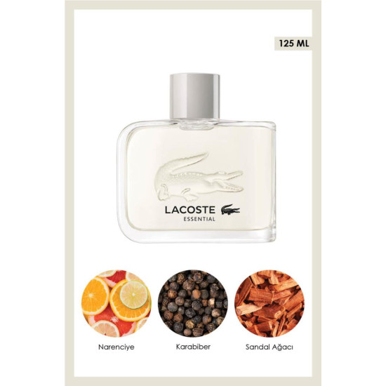Lacoste Essential EDT 125 ml Erkek Parfüm