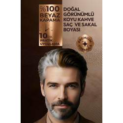 Softto Plus Expert Men Dark Brown Hair Color Koyu Kahve Geliştirilmiş Formül Doğal Görünüm