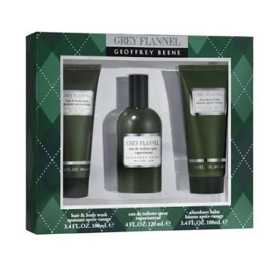 Geoffrey Beene Grey Flannel 3 Parça Hediye Seti