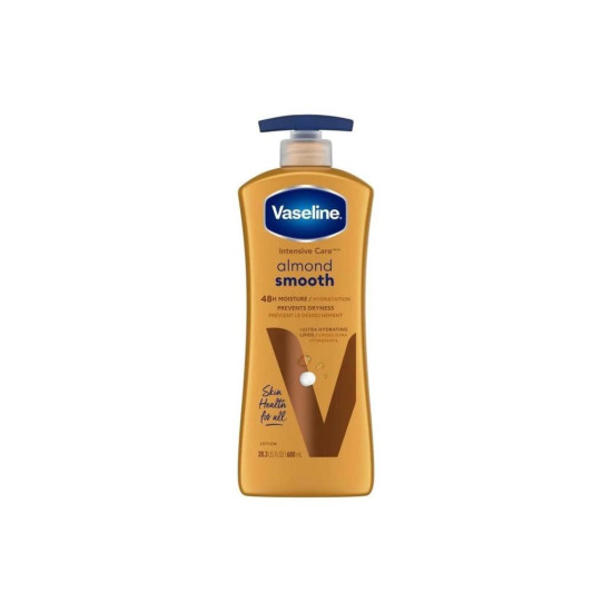 Vaseline Intensive Care Hand And Body Lotion Almond Smooth 600 ml