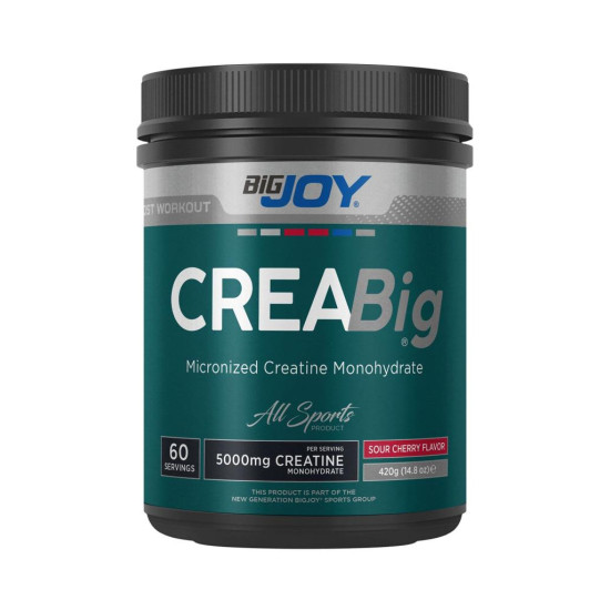 Bigjoy Sports Kreatin Creabig Creatine 420gr 60 Servis Vişne Monohydrat