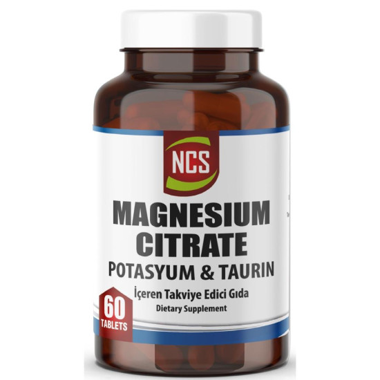 Ncs Magnezyum Sitrat 4 Lü Form 60 Tablet