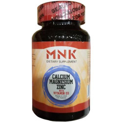 MNK Calcium Magnesium Zinc With D 120 Tablet