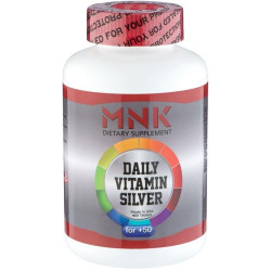 MNK Daily Vitamin Silver For +50 100 Tablet