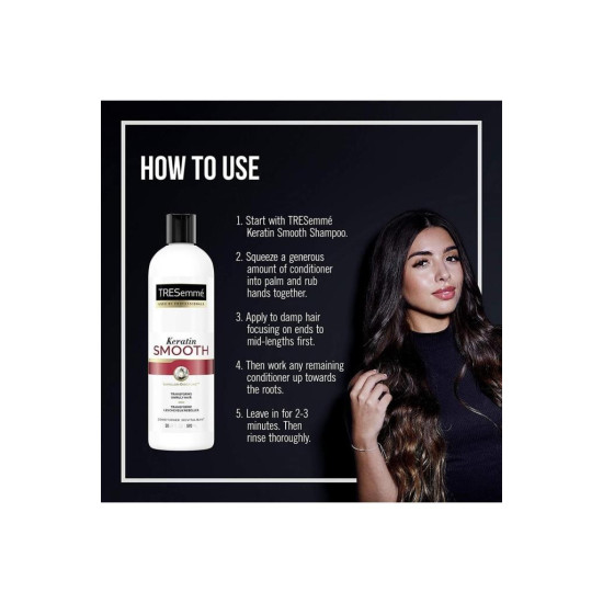 Tresemme P/c Keratin Smooth Kıvırcık Saçlar Için Bukle Belirginleştirici Saç Kremi 592ml