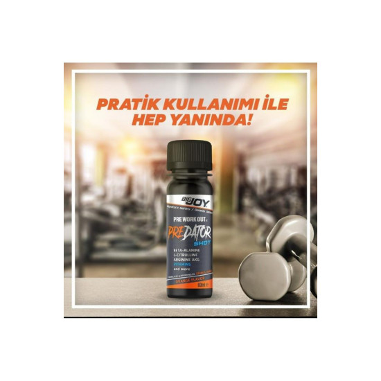 Bigjoy Sports Predator Shot Portakal 20 x 60ml