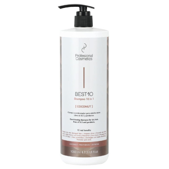 Profesional Cosmetics Best10 Coconut Shampoo 1000ml