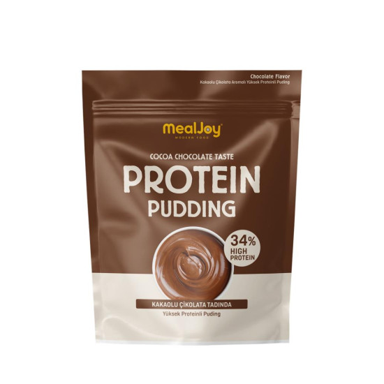 Mealjoy Protein PUDİNG 500 gr Yüksek Proteinli Kakaolu ve Çikolata Tadında