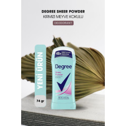 Degree Sheer Powder Deodorant (Kadınlar İçin) 74 gr