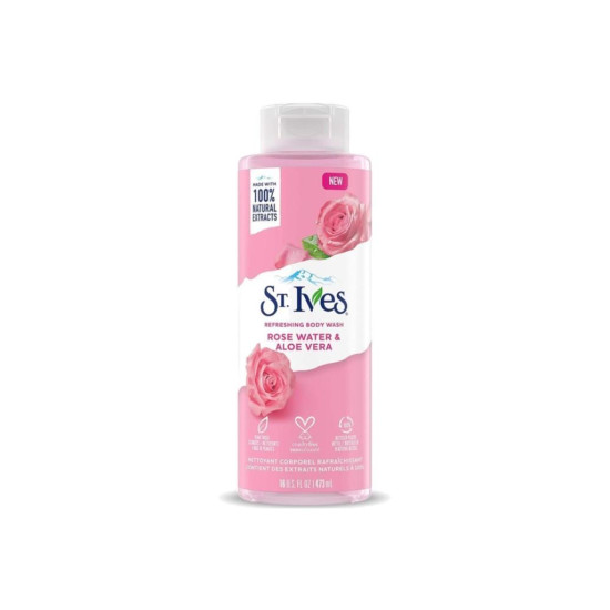 St.ıves Gül Suyu & Aloe Vera Vücut Şampuanı 473ml