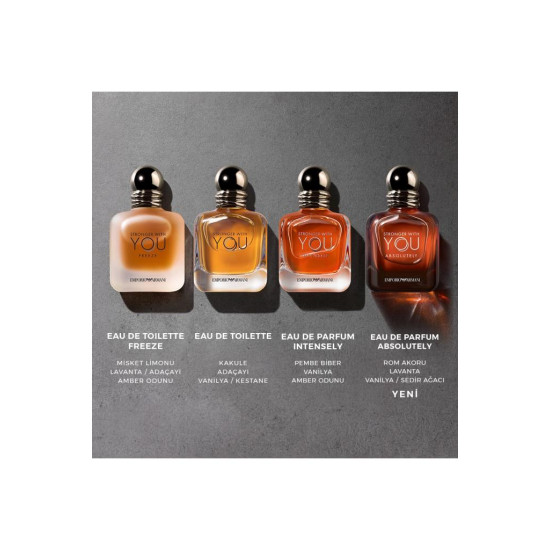 Emporio Armani Stronger With You Intense Erkek Parfüm 100 ML EDP