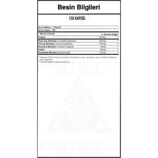 Olimp Thermo Speed Xtreme 120 Kapsül 120 Servis