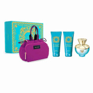 Versace Dylan Turquoise Edt 100 ml Çantalı Parfüm Seti
