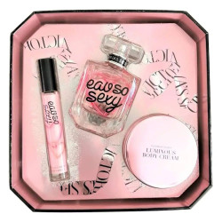 Victoria's Secret Eau So Sexy Edp 50 Ml + Edp 7 Ml + Body Cream 85 G Kadın Parfüm Seti 