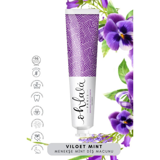 OHLALA Violet Mint (Menekşe-Nane) Diş Macunu 75ml