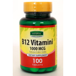 Vitapol Vitamin B-12 1000 Mcg 100 Tablet
