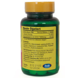 Vitapol Vitamin B-12 1000 Mcg 100 Tablet