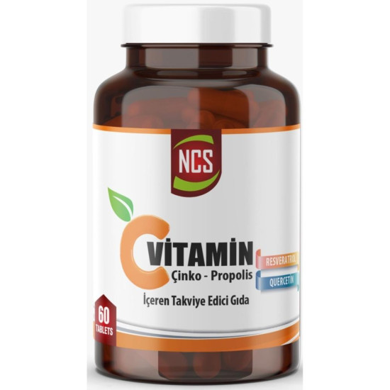 Ncs Vitamin C Çinko Propolis 60 Tablet Vitamin D