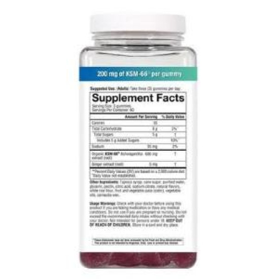 Youtheory Ashwagandha Gummies 180 Count