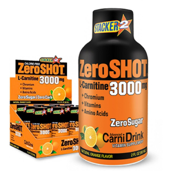 ZeroShot 3000 Mg L-Carnitine Portakal Aromalı